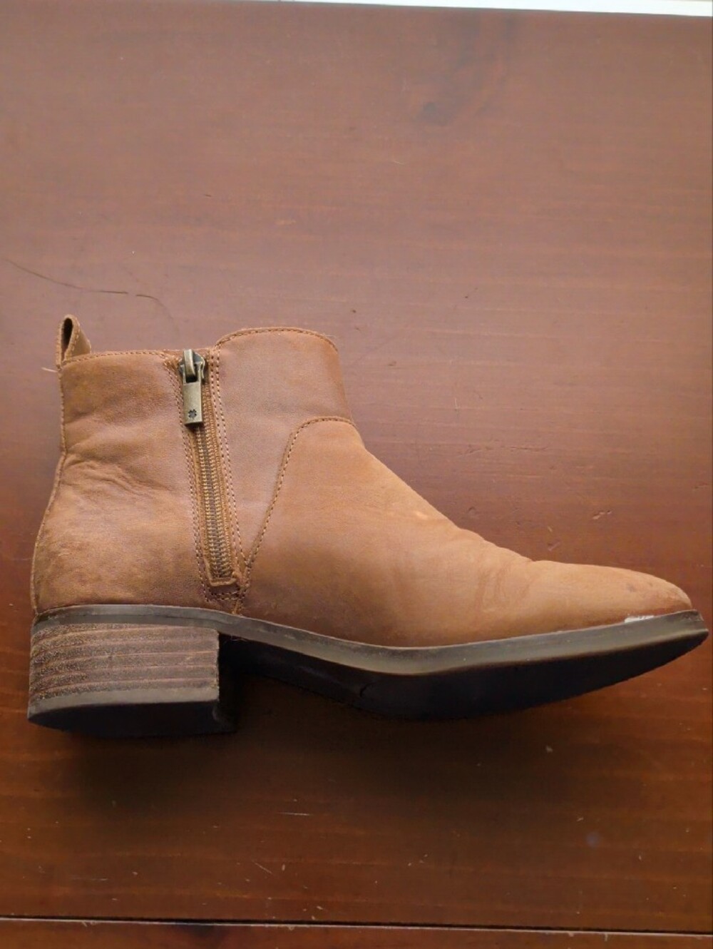 Lucky Brand Women's Brown Ankle Booties - Size 7.5 - Picture 4 of 12